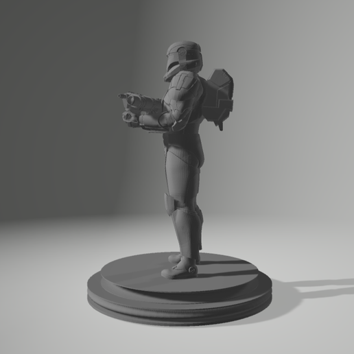 ⭐ commando trooper・ STL File for 3D printing・Cults