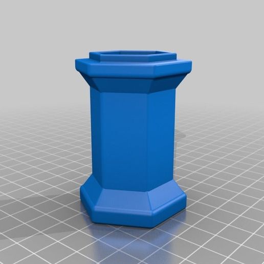 gravitrax support 6 cm 3D model