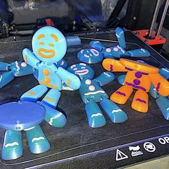 Flexi Print-in-Place Lebkuchenmann Ornament