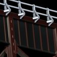 7.jpg Model bridge, H0 scale trains, reproduction of the Polvorilla viaduct, of the Tren a las Nubes railway line in Argentina, File STL-OBJ for 3D Printer
