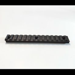 rail.jpg STL file Picatinny rail for Airsoft or Paintball replica・3D printable model to download