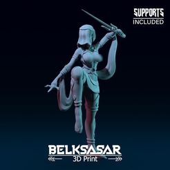 01.jpg Archivo STL Rogue of the Sands Desnudo modelo de impresión 3D・Diseño de impresora 3D para descargar