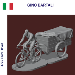 BartaliCover.png Archivo STL gratuito Gino Bartali・Objeto para descargar e imprimir en 3D