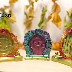 9BEA16AC-346E-448D-89AB-4F32851379AE.jpeg 3D file Fairy Door Decor・3D printer design to download