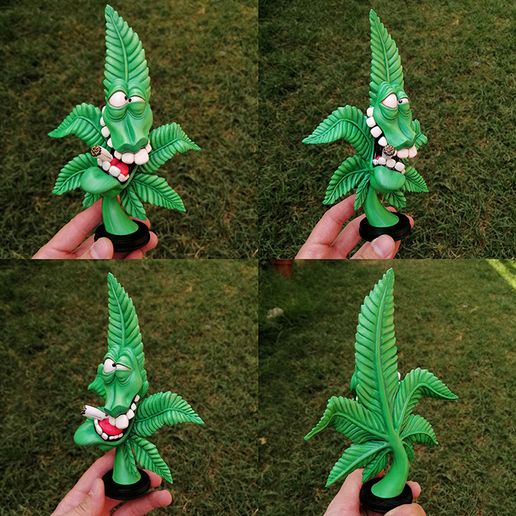 Crazy-weed_4.jpg Descargar archivo STL Mr. Mario Juano • Modelo para imprimir en 3D, Pipe_Cox