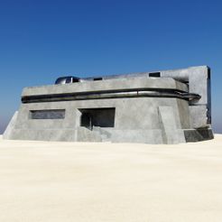 bunker_product.jpg STL-Datei Bunker DIORAMA・Design für 3D-Drucker zum herunterladen