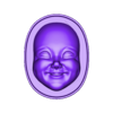 MOLD_baby_face_SMILE.stl molds for casting silicone molds of children's faces.
