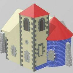 chapelle.jpg Бесплатный STL файл капелла кантальской шкалы N・3D-печатная модель для загрузки, rene43allegre