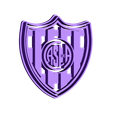 escudo San lorenzo 8 cm.stl Shield 5 big of argentina - Cookie cutter - Football teams cookie cutter