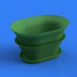 Lilly-Oval.jpg LILLY ABSTRACT FLOWER POT /  PLANTER SERIES