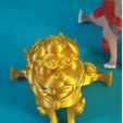 Flexi_Foo_Lion_Chinese_New_Year_02.png Flexi Foo Lion - Chinese New Year - (3mf / No Support)