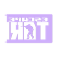 EFT logo case TAR.stl escape from tarkov LED logo