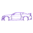 Chevrolet Camaro Zl1 1LE.stl Camaro Multipack Silhouette Wall Art