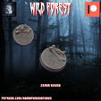 Diapositiva20.png Wild Forest Set 25mm/~1" Set (6 pre-supported base model)