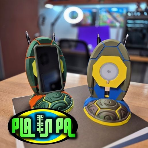 Cover1.jpg TMNT Phone stand Multi Part