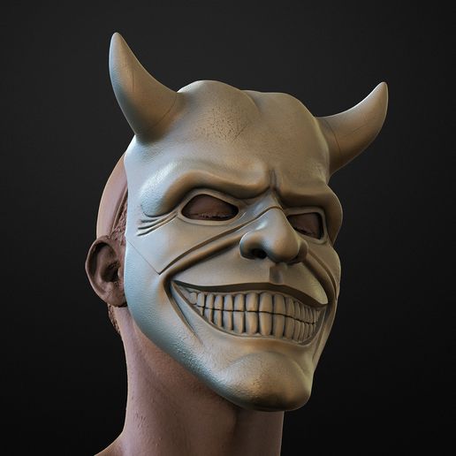 23.jpg Mask from NEW HORROR the Black Phone Mask (added new mask)3D print model