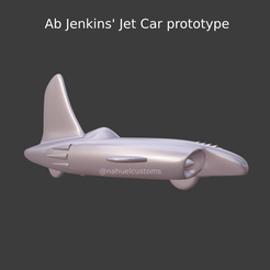 Nuevo-proyecto-2021-04-09T134123.587.png Fichier STL Prototype de Jet Car d'Ab Jenkins - Record de vitesse terrestre・Modèle à télécharger et à imprimer en 3D