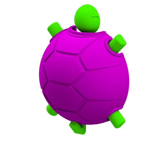 TH-00_front.png STL-Datei Schildkrötenhaken herunterladen • 3D-Drucker-Vorlage, Timtim