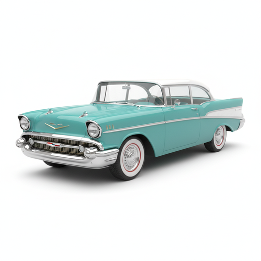 Chevrolet Bel Air European supercar STL, low poly car STL, 1940s car STL, parking lot diorama STL, car showroom STL, track car STL, modern hypercar STL, 1:43 car STL, modern car STL, Japanese sports car STL, stylized car STL, roadster STL, post apocalypti