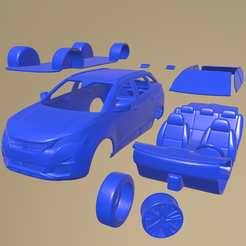d27_005.png STL-Datei Peugeot 3008 2019 PRINTABLE CAR IN SEPARATEN TEILEN・3D-druckbare Vorlage zum herunterladen