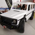 IMG_20181202_161815.jpg STL file G-Class Conversion Kit for Team Raffee G 500 4x4² Crawler Body and Boomracing BRX01・3D printable model to download