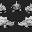 rhyhorn-cults-5.jpg Pokemon - Rhyhorn, Rhydon and Rhyperior with 2 poses each