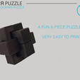 Showcase_01.png Six-Piece Burr - Interlocking Puzzle