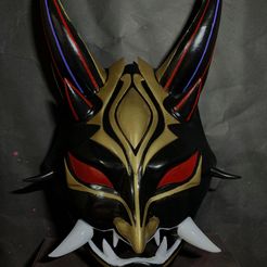 IMG_8947.jpg Xiao Mask of Genshin Impact