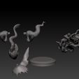 ZBrush-Document10.jpg pokemon darkrai (with cuts and plugs)