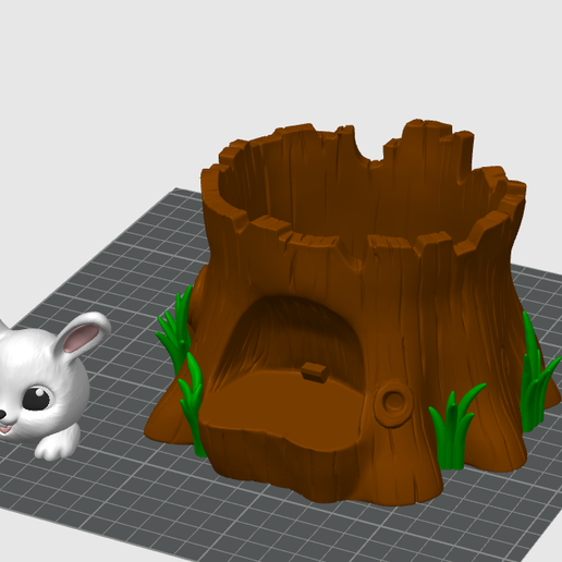 Rabbit chocolate tree