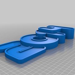 2014.jpg Free 3D file HAPPY 2014!・3D printable object to download