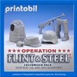 printobil_FlintnSteel2.jpg PLAYMOBIL OPERATION FLINT & STEEL II - SOLDIER - PLAYMOBIL COMPATIBLE PARTS FOR CUSTOMIZERS