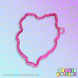 184_cutter.png SPRING HIBISCUS FLOWER COOKIE CUTTER MOLD