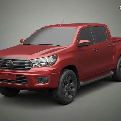 Toyota Hilux Mk8 – Double Cab Hi-Rider 2015 STL 3D Print Model