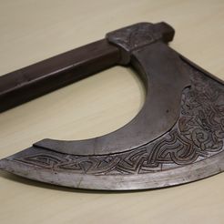 IMG_0530.JPG Fichier STL Hache Viking | Hache Viking・Objet imprimable en 3D à télécharger