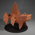 Astral-Ship-Render-Back.png Dreadnought Flying Fantasy Ship Model Compatible with DnD Spelljammer