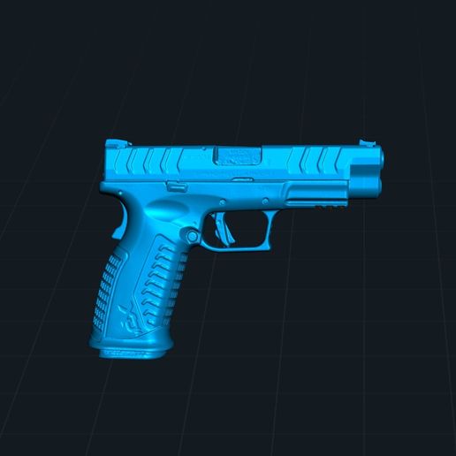 🔫 SPRINGFIELD XDM ELITE 10MM・ 3D File for 3D printing and CNC machining ...