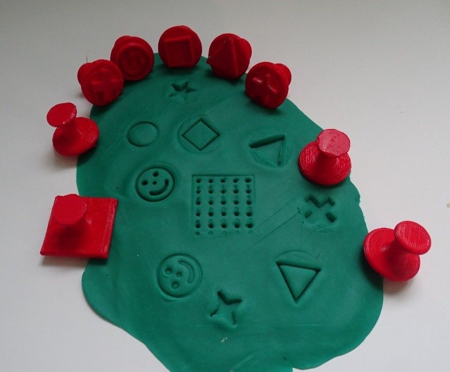 Tampons pâte à modeler _ Stamps.JPG Download free file Plasticine Stamp Pads _ Plasticine Stamp • 3D printing model, LaWouattebete