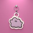 chibi-ditto-render.jpg POKEMON CHIBI DITTO KEYCHAIN ( EASY PRINT NO SUPPORTS)