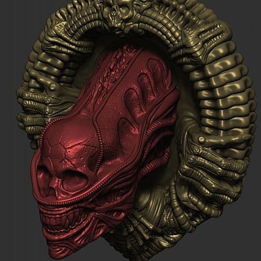 alien-xenomorph-big-chap-wall-art-hanger-for-3d-print-3d-model-26ccff9fa5.jpg Alien Xenomorph big chap Wall Art Hanger
