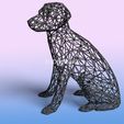 labrador 2.jpg Wired Labrador - 3D Wire Art
