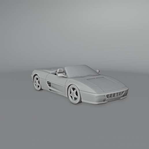🕷️ Ferrari 355 Spider・ STL File for 3D printing・Cults