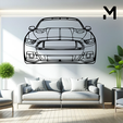mustang-gt-2016-front.png Wall Silhouette: Ford Set