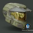 10007-3.jpg Halo Mk V Helmet - 3D Print Files