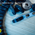 Egyptian-Pattern-Texture-Wheels-17.png Stamp Wheels for Clay - Egyptian Patterns