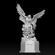 A10.jpg Arcanjo Miguel - Estátua do Arcanjo Miguel Modelo 3D