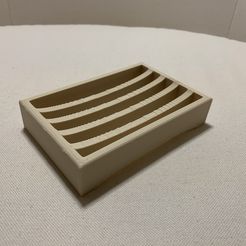 IMG_3567.jpg Free STL file Soap holder - Porte savon・3D print object to download