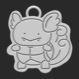 chibi-wartortle-cults-2.jpg POKEMON CHIBI SQUIRTLE, WARTORTLE AND BLASTOISE KEYCHAIN (EASY PRINT NO SUPPORTS)