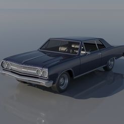 0.jpg 3D file Chevrolet Chevelle 1965・3D printable model to download, Andrey_Bezrodny