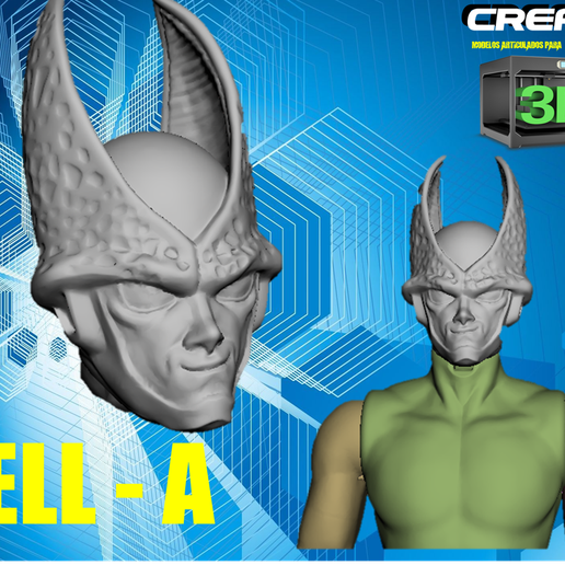 CELL HEAD -A 3D model